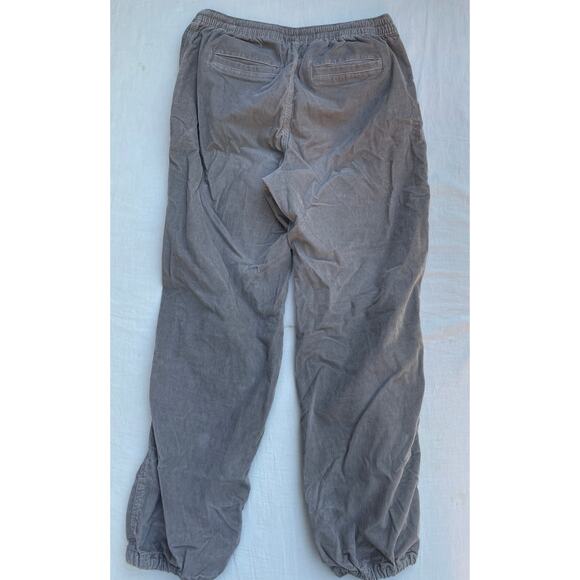 Hollister Mens Size Medium Parachute Baggy Corduroy Pants‎ Elastice Waist - Picture 6 of 7